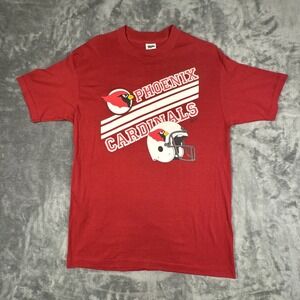 Vintage Phoenix‎ Cardinals Size L Trench Tag Single Stitch Red